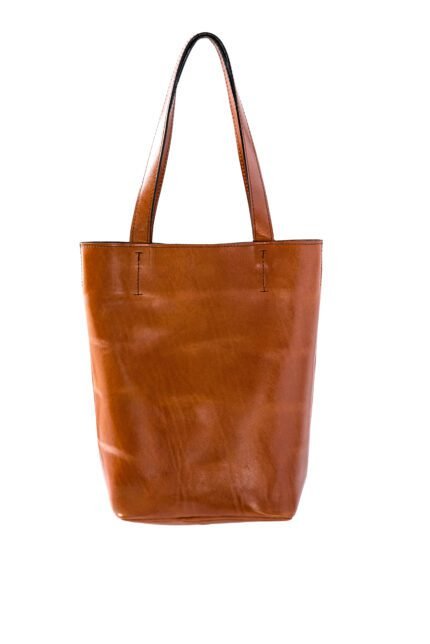 tan Handmade Casual Tote Bag for Women in premium leather, everyday style.